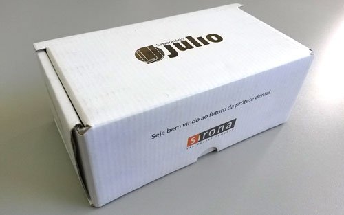 CAIXA PARA PR�TESE DENT�RIA LABORAT�RIO JULIO